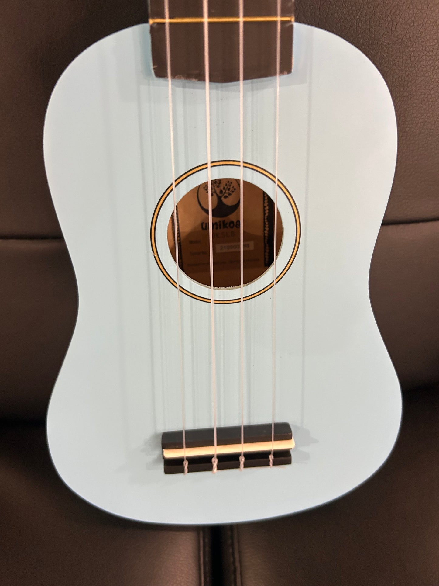 Umikoa Soprano Ukulele wbag, Lt Blue