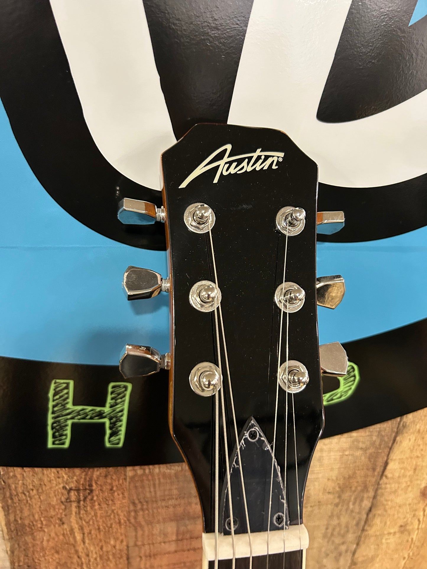 Austin Classic Archtop Set-Neck, Super 6-Pro Gold Top