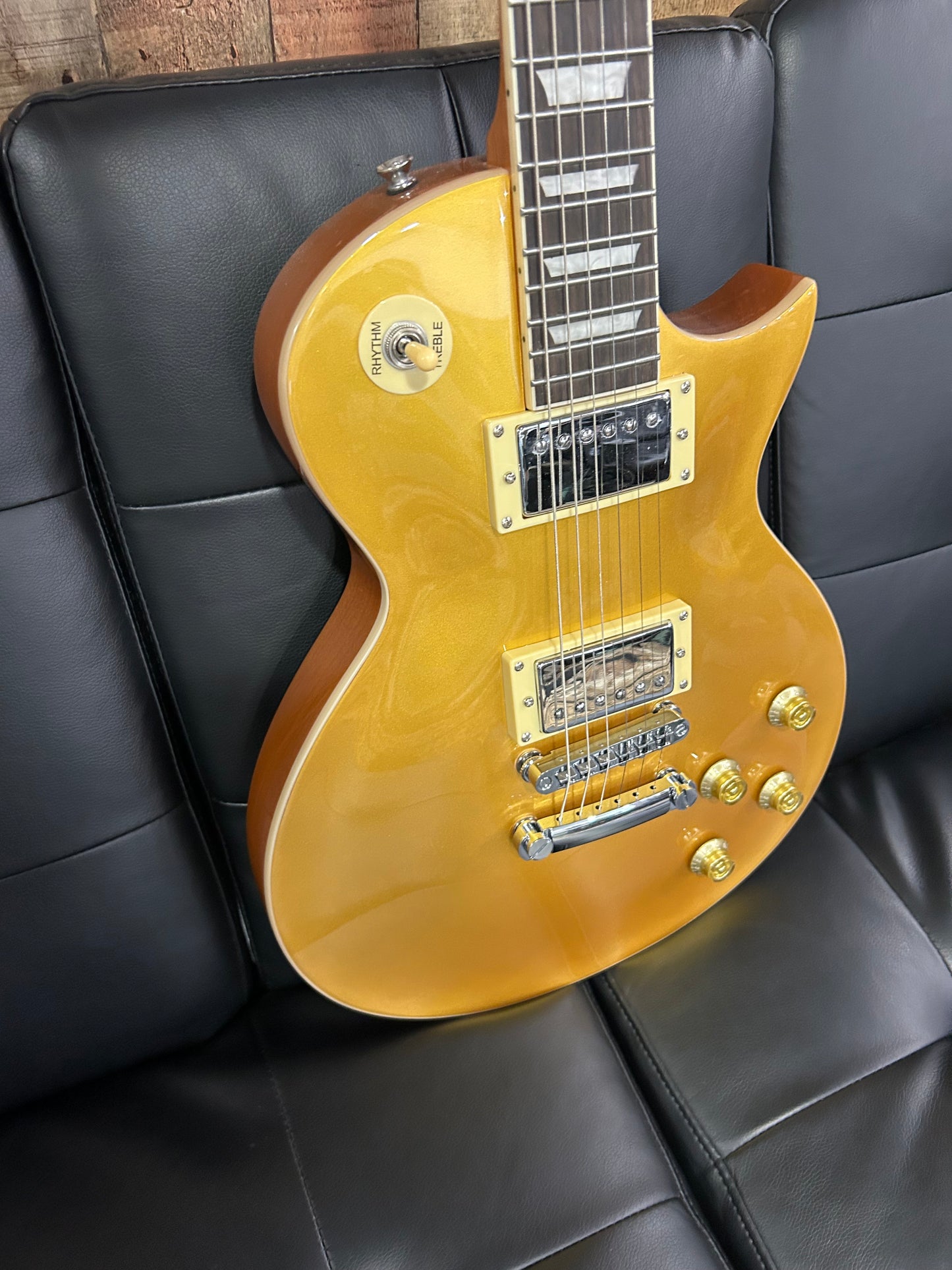 Austin Classic Archtop Set-Neck, Super 6-Pro Gold Top