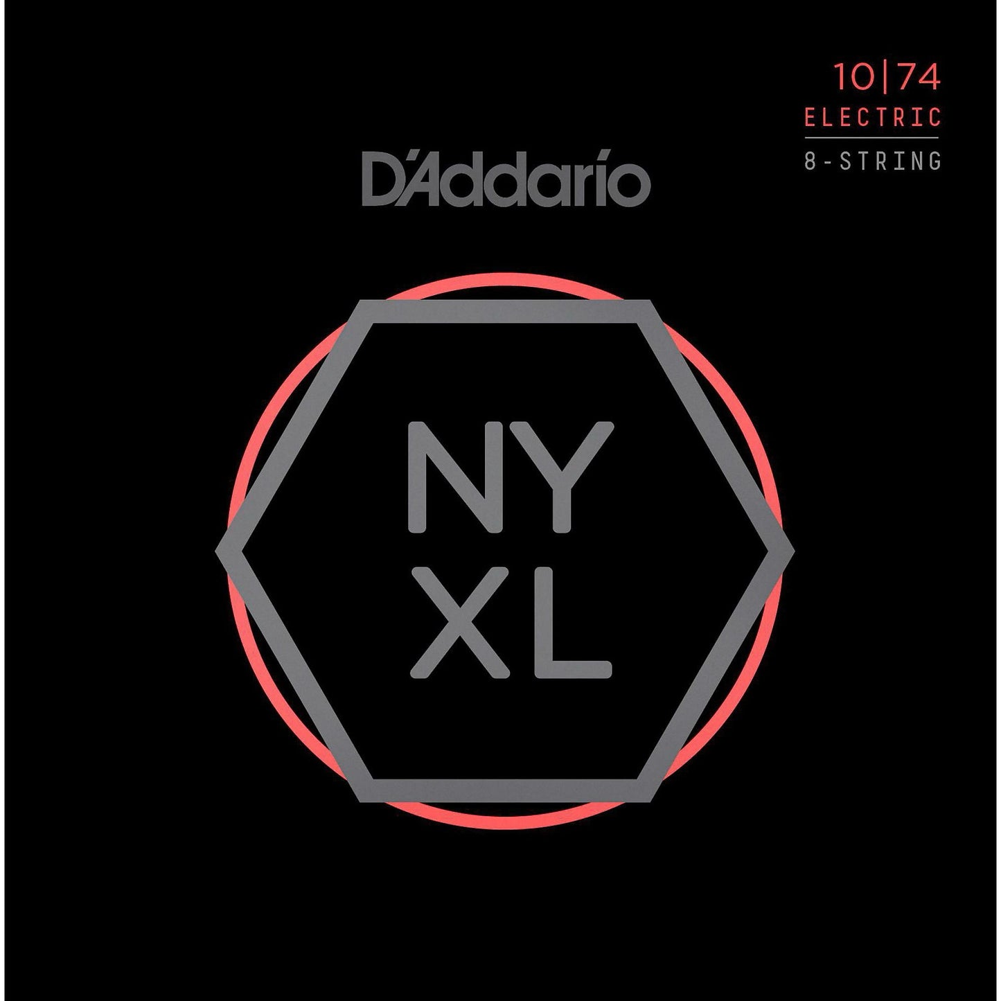 D'Addario NYXL Electric Guitar 8-String Set