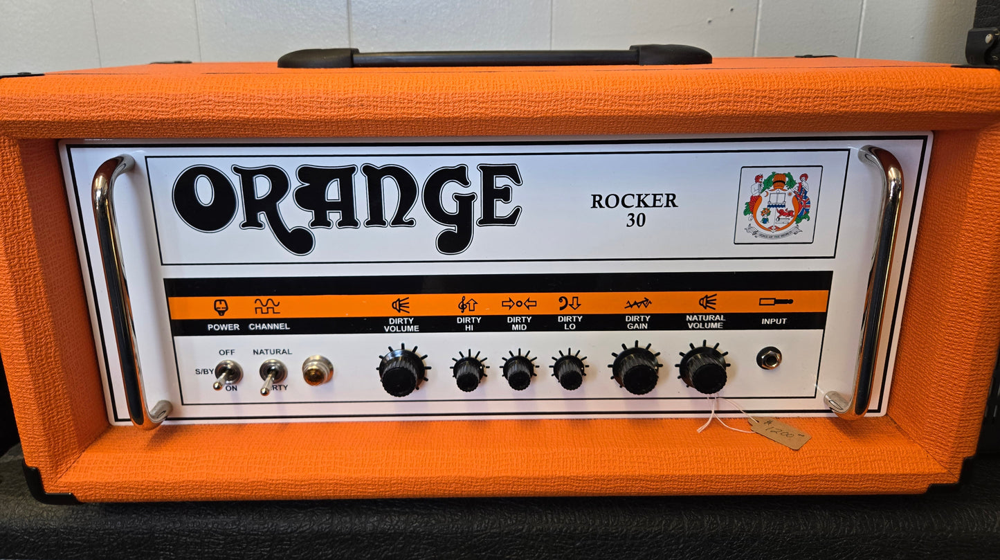 Orange Rocker 30 Amp head (USED)