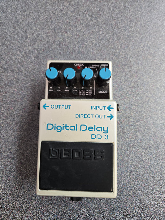 Boss DD3 delay pedal (USED)