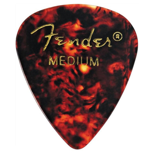 Fender Medium Classic Celluloid Picks 351 shape 12 pack