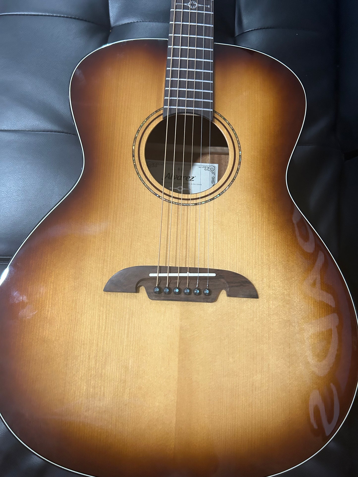Alvarez Artist Grand Auditorium Guitar, with Shadowburst