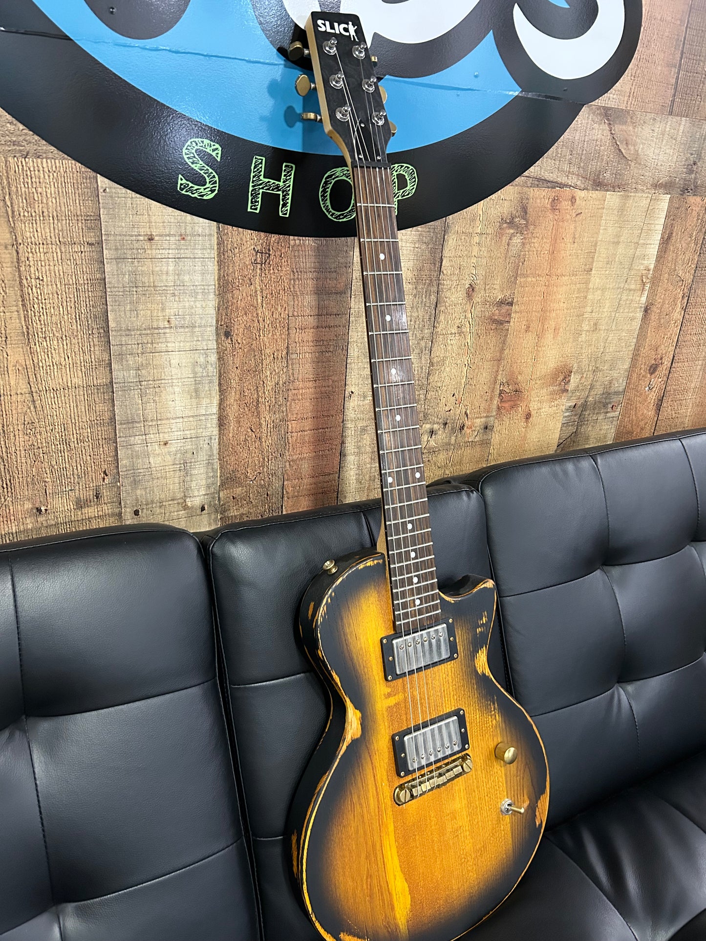 Earl Slick Les Paul style guitar (USED)