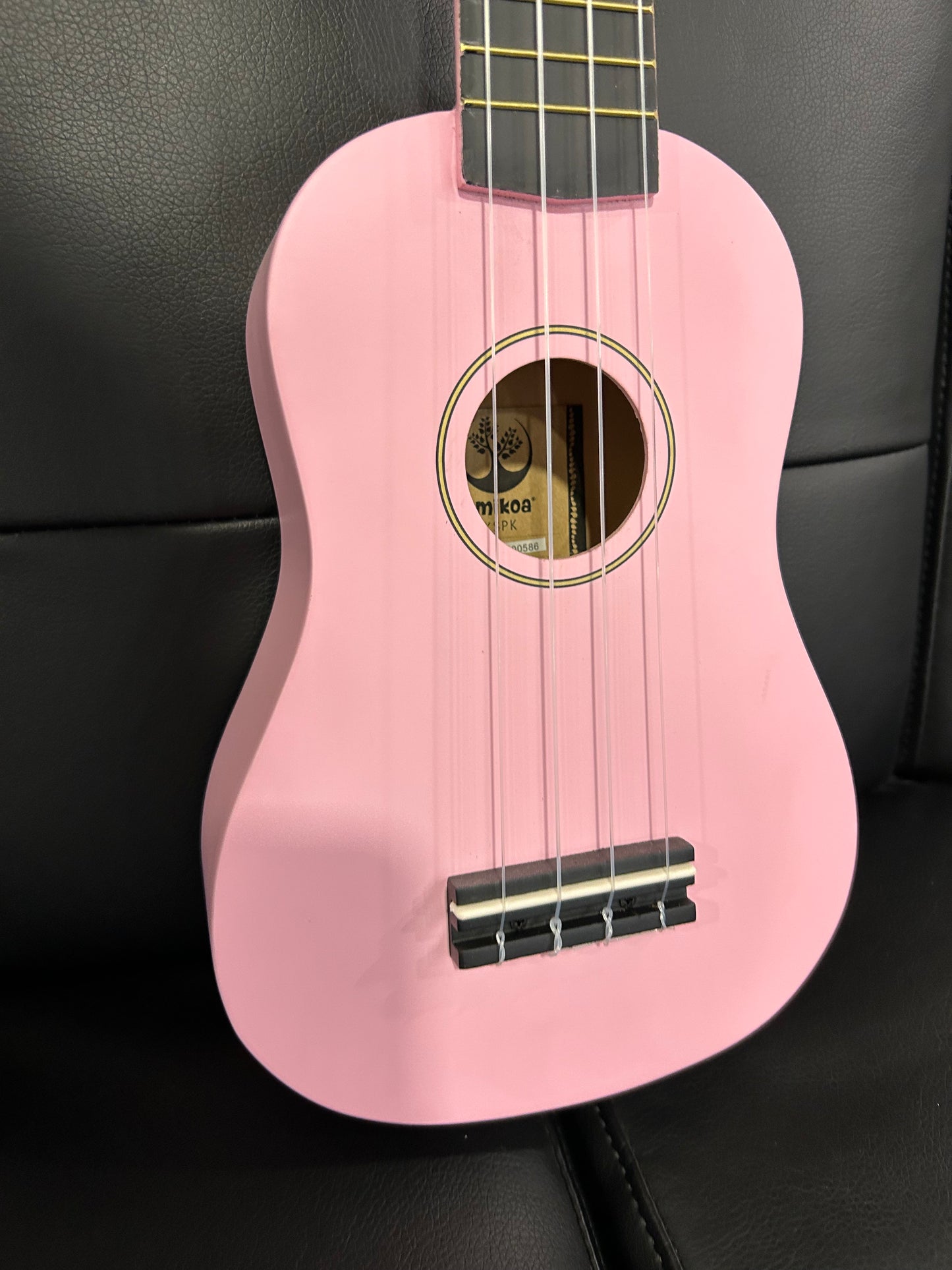 Umikoa Soprano Ukulele wbag, Pink
