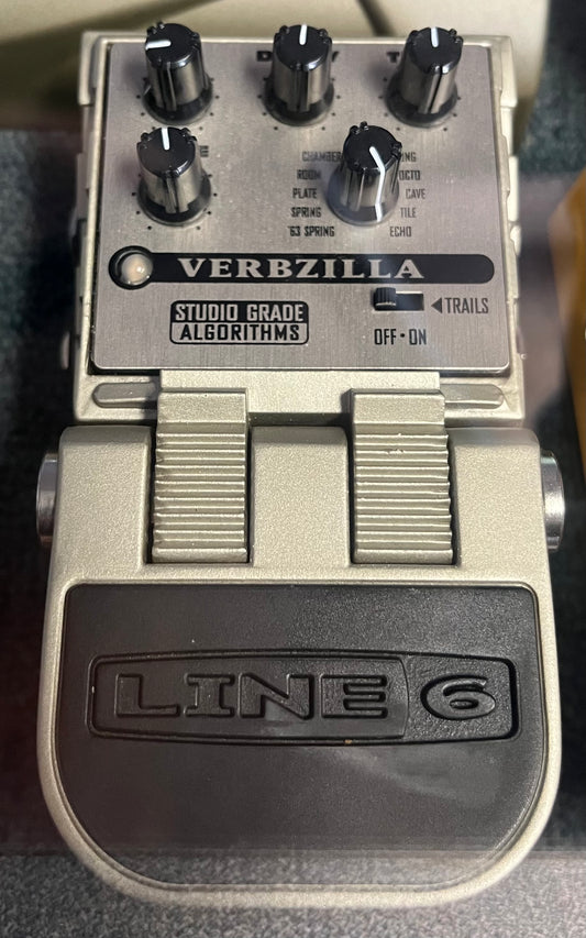 Line 6 Verbzilla Reverb Guitar Effects Pedal (Used)