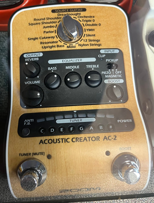 Zoom AC-2 Acoustic Creator (USED)