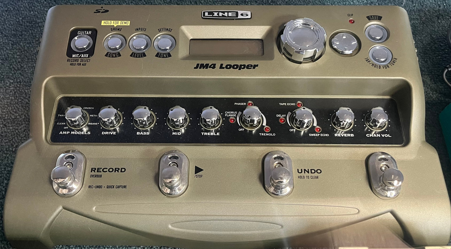 Line 6 JM4 Looper Pedal Pedal (USED)