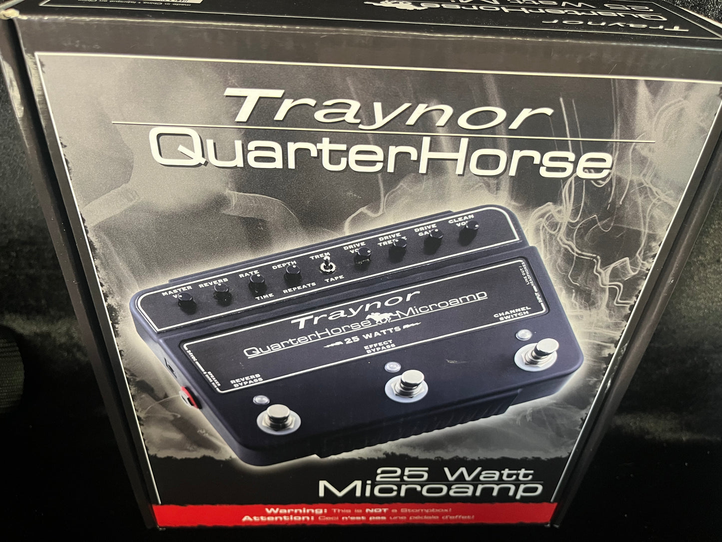 Traynor QuarterHorse DH25H Microamp 25 Watt 8 Ohm Stompbox Amplifier (USED)