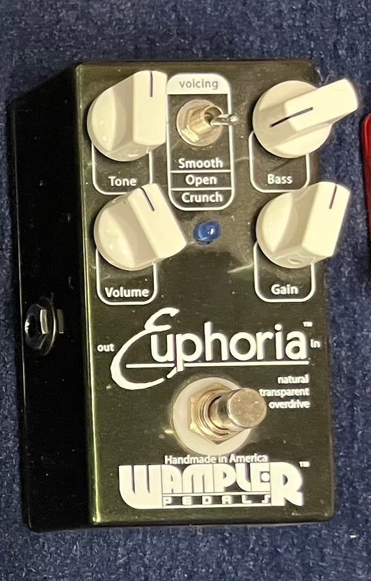 Used Wampler Euphoria Overdrive Effect Pedal