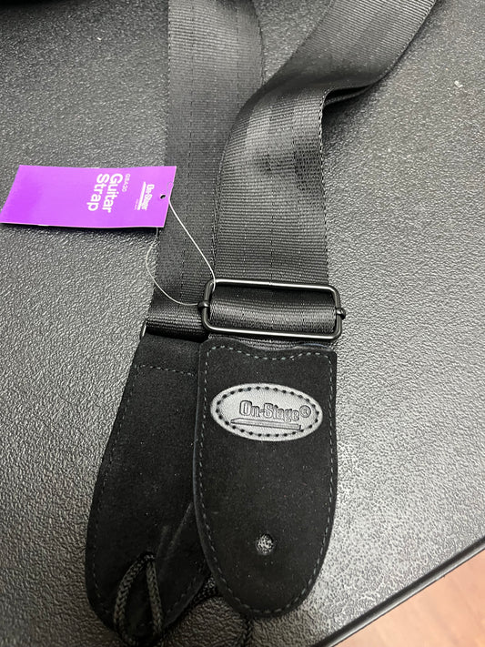 On-stage Guitar Strap Black
