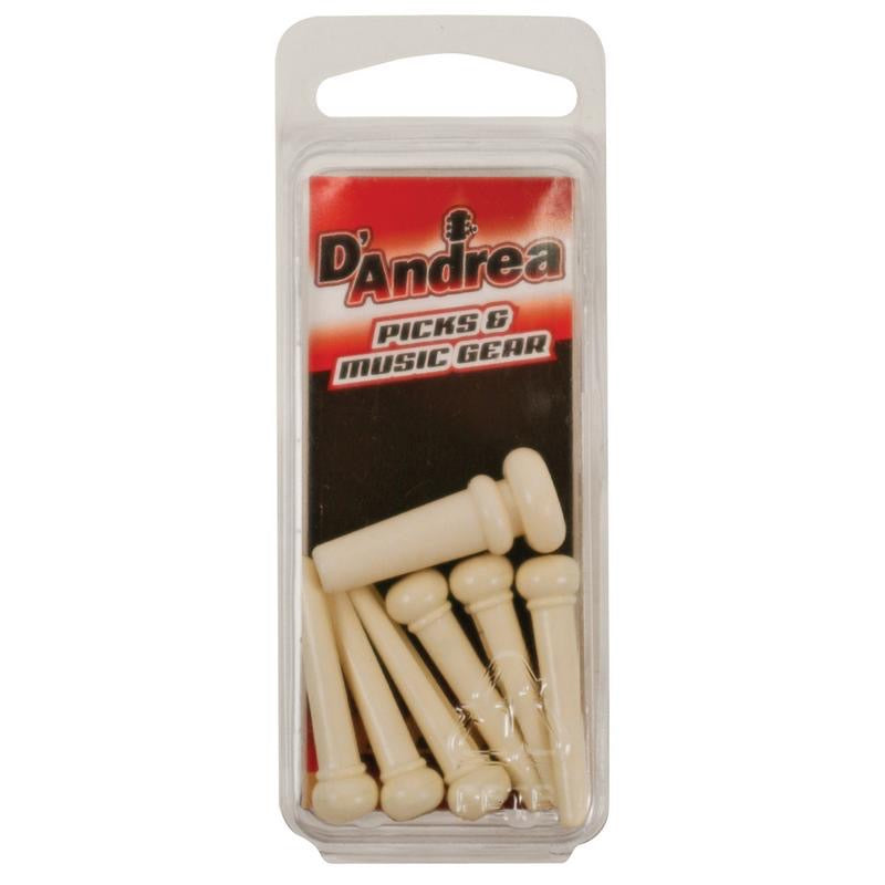 BRIDGE PIN SET Wht -6 Brdg & 1 End G17