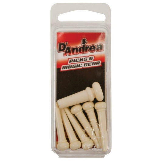 BRIDGE PIN SET Wht -6 Brdg & 1 End G17