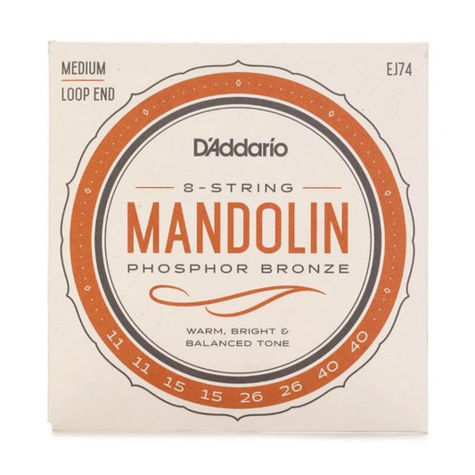 Strings, Mandolin, Phosphor Bronze, Med, Set