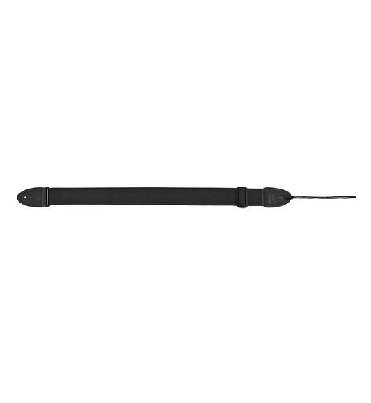 Alvarez Cotton Webbing Guitar Strap, Black