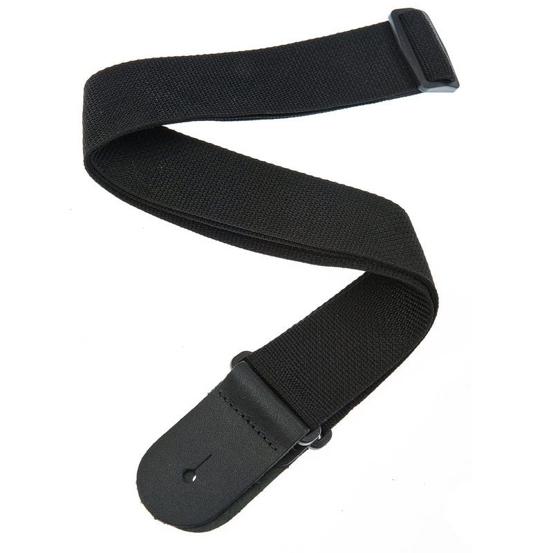 D'Addario Strap, Guitar, Blk Poly, Extra Long