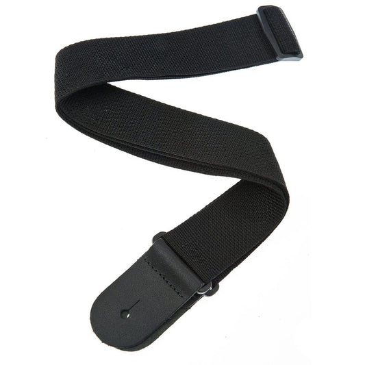 D'Addario Strap, Guitar, Blk Poly, Extra Long