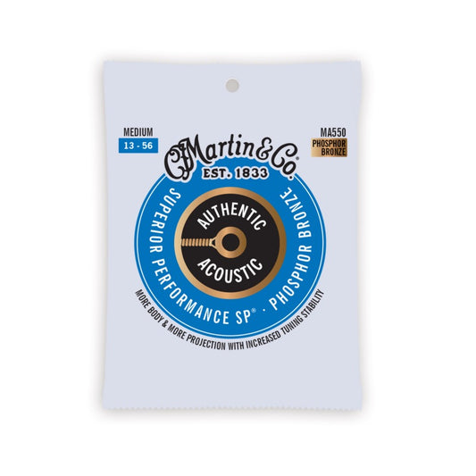 Martin Strings, 92/8 Phosphor Bronze, Medium 13