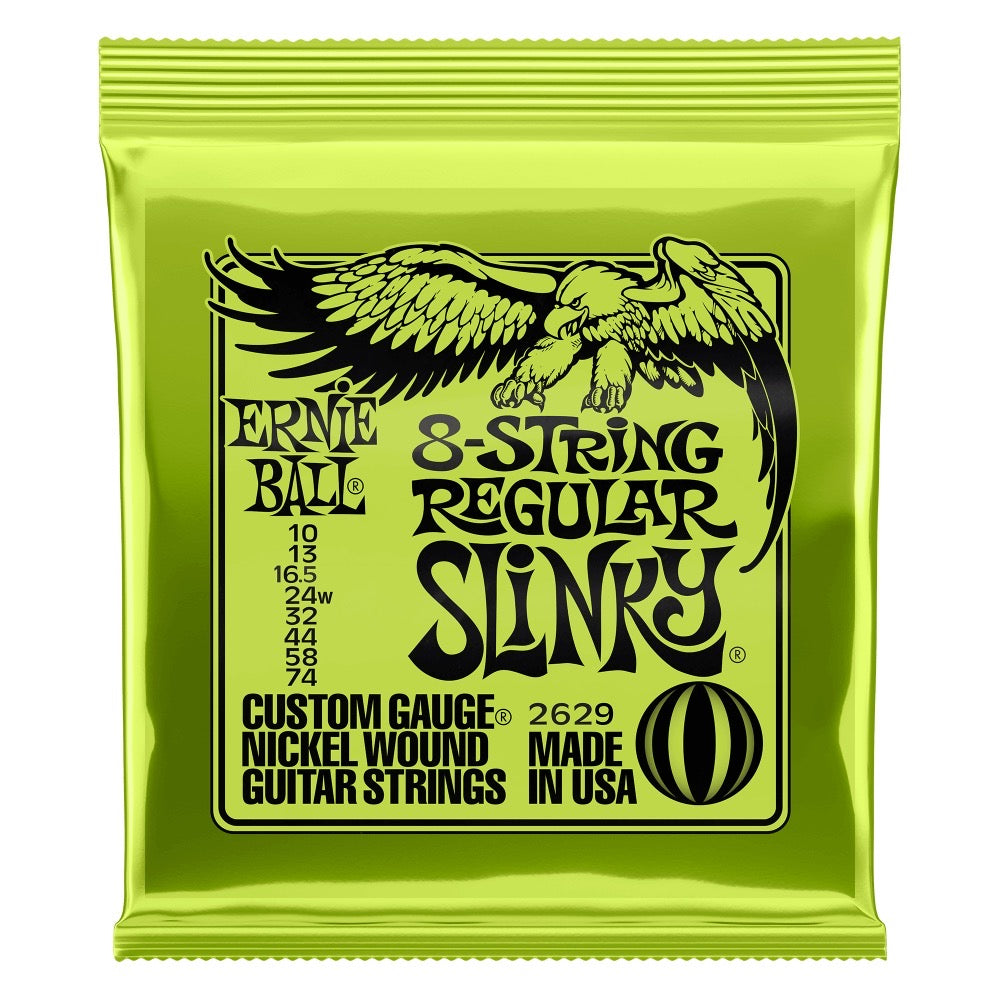 Ernie Ball 2629 8-String Regular Slinky 10-74