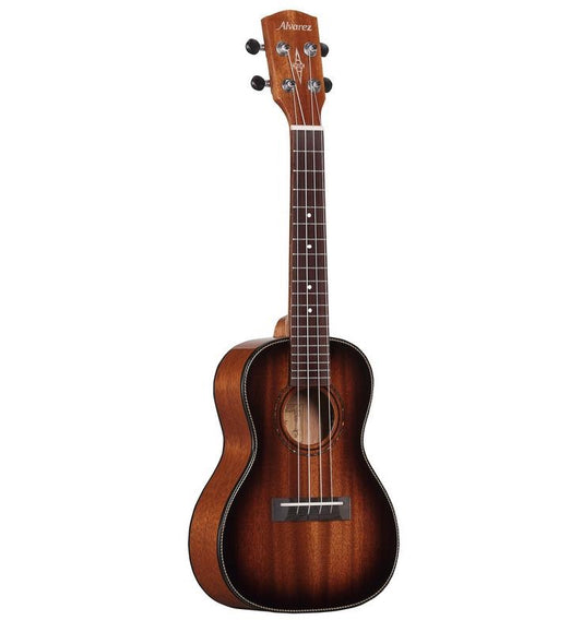 Alvarez Artist Concert Ukulele Herringbone SHB Solid Mah Top   AU66CSHB