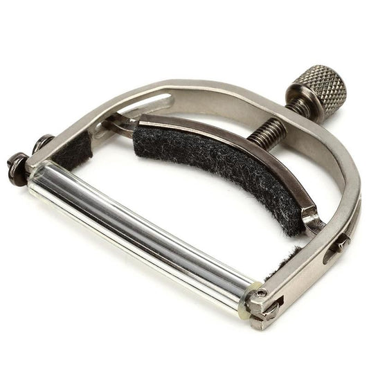 Paige Guitar Capo, 6 String, Satin Nickel Finish