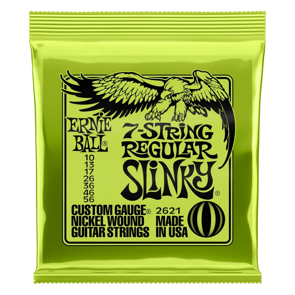Ernie Ball 2621 7-String Regular Slinky 10-56