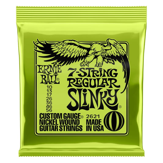 Ernie Ball 2621 7-String Regular Slinky 10-56
