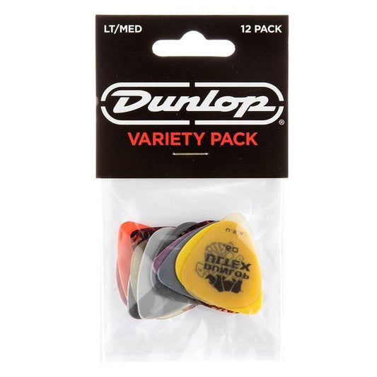 Dunlop Light to Medium Pick Variety Pack, 12 Pack