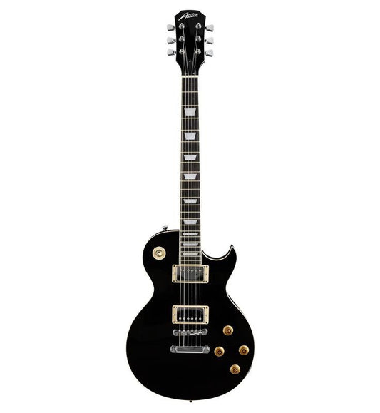 Austin Classic Archtop Single Cutaway, Super 6, Black