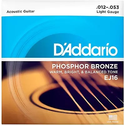 DAddario Phosphor Bronze light .012-.053 EJ16