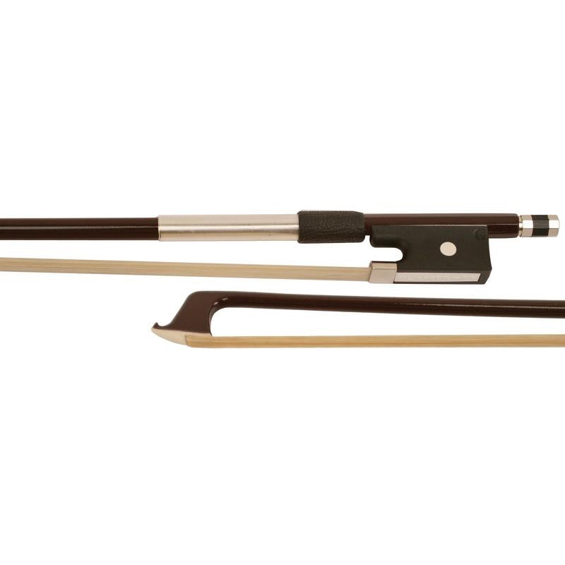 Glasser Premium Fiberglass Violin Bow Silver Wrap 4/4