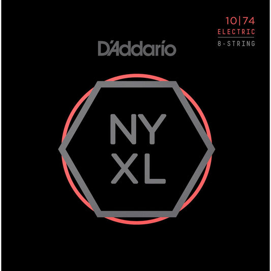 D'Addario NYXL Electric Guitar 8-String Set