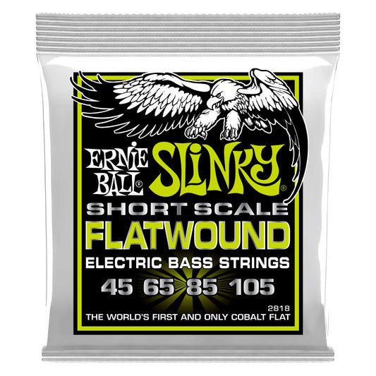 Ernie Ball Slinky Flatwound Short Scale