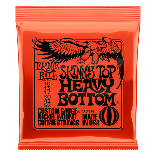 Ernie Ball 3215 Skinny Top Heavy Bottom 3 Pack  Electric Guitar Strings 10-52