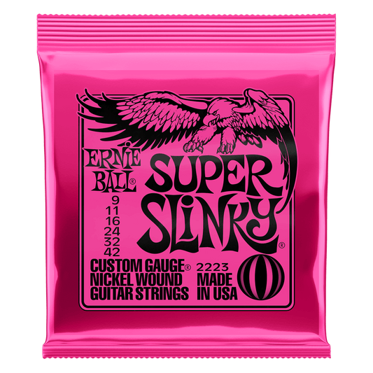 Ernie Ball 2223 Super Slinky Nickel Wound Electric Guitar Strings