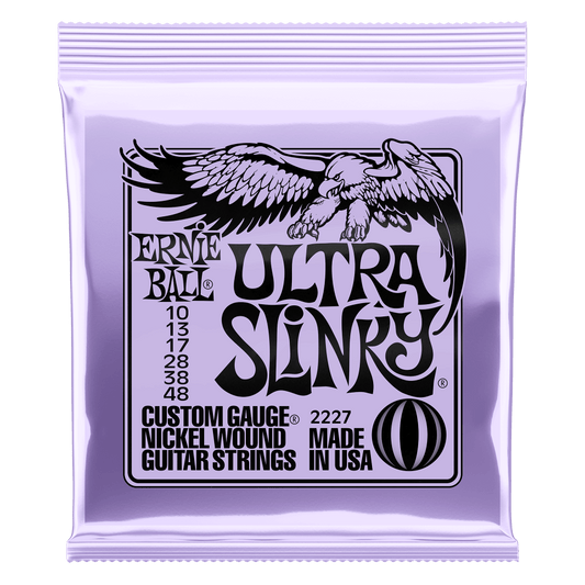 Ernie Ball 2227 Ultra Slinky Nickel Wound Electric Guitar Strings 10-48