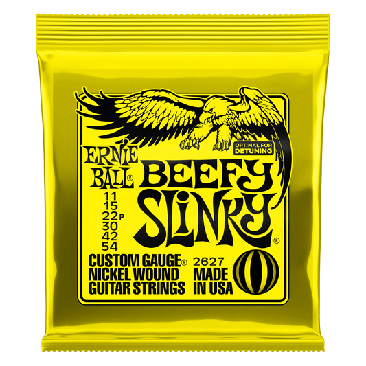 Ernie Ball 2627 Beefy Slinky  Nickel Wound 11-54 Electric Guitar Strings