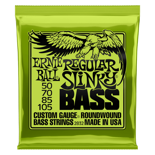 Ernie Ball 2832 Regular Slinky Nickel Wound Electric Bass Strings 50-105