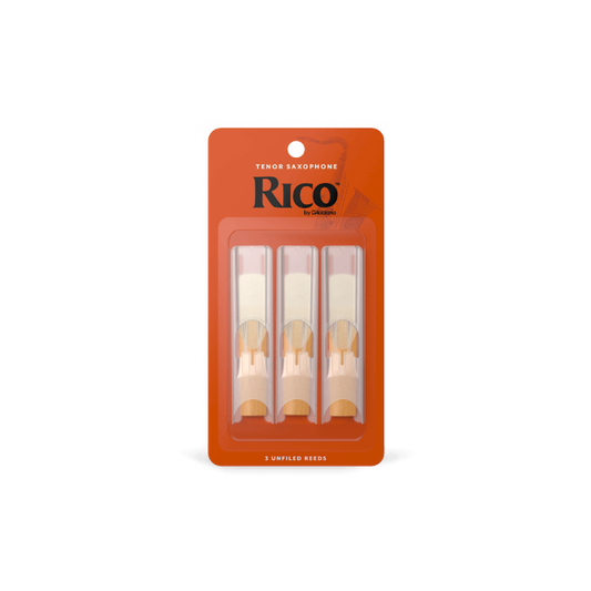 Rico by D'Addario Tenor Sax Reeds, Strength 2, 3-pack