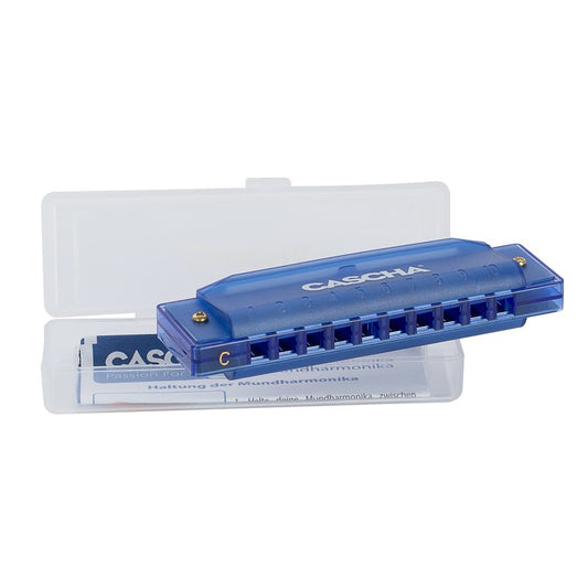 Cascha Fun Blues Harmonica Blue C