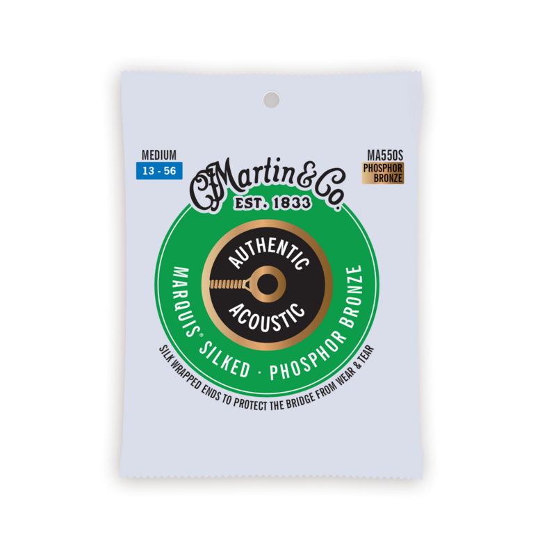 Martin Strings MA550S 92/8 Phosphor Bronze Medium 13 Silked