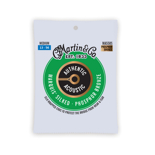 Martin Strings MA550S 92/8 Phosphor Bronze Medium 13 Silked