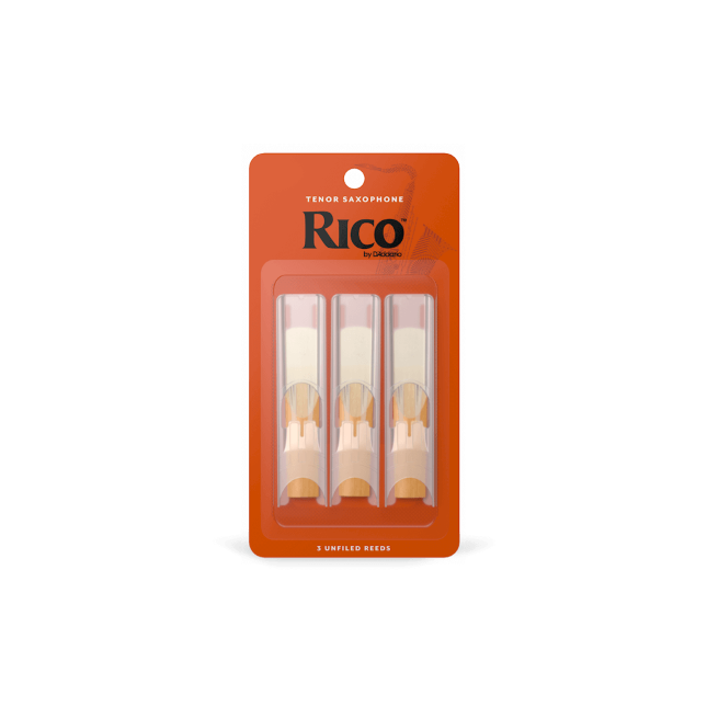 Rico by D'Addario Tenor Sax Reeds, Strength 3, 3-pack